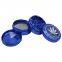 D63MM&H50MM aluminium alloy 4-layers   leaf  logo printed  smoking grinder tobacco grinder  smoking  accessories