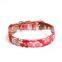 Newest fashion luxuery pu dog collars pu cat collar