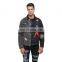 DiZNEW Custom High Quality Wholesale Denim Graffiti Men Jeans Jacket