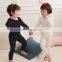 2020 autumn Korean style boys girls kids pure cotton children's home wearing two pieces set clothing