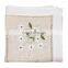 Original life style plain color daisy linen embroidery designs tablecloth