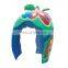Funny fiber glass water toys equipment cartoon water spring for sale