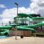 Spiral Black Hole Fiberglass  Water Slide Aqua Park Pool Slide