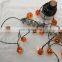 Halloween Decoration Home Yard Bar Decor Solar Pumpkin String Lights 5m Long 20leds