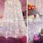 300 LEDs Window Curtain Fairy Lights Copper Wire String Lights USB Remote Control 8 Modes Hanging Lights
