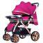 Baby stroller light weight foldable pushchair adjustable pram