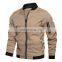 Varsity Quilted Mens Custom Logo Plus Size  Flight Bomber Jacket Coat