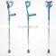 Cheap price height adjustable ergonomic disabled medical elbow forearm crutches