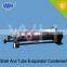 Refrigeration condensing unit condenser, copper tube in shell condenser
