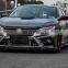 Modified parts  front bumper complete body kit for HONDA CIVIC FC-450 2016-2020 upgrade