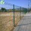 Rectangle Post PVC Coated Black 2500mm Width 3D Wire Fence For Parks