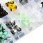 124Pcs Car Door Fender Trim Clip Body Screws Push Type Retainer Car Fastener Clip