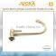 Brushed Surface Treatment display gold kitchen faucet