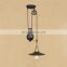 Loft Pulley Adjustable Vintage Pendant Lamp E27 Decoration Hanging Light