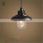 Loft Vintage Metal Pendant Lamp E27 Decorative Black Hanging Light