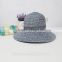 2015 New Coming Summer Hat with Garland Manufacture For Promotion Straw Hat Cheap