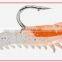 10cm/9g  Prawn bionic bait soft plastic Fishing Lure With Hook Sea Fishing silicone Shrimp Soft Lure