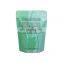 Laminated clear plastic raw material Custom printed high quality plastic stand up pouch bag wholesale for organic food