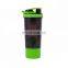 500ml Protein Shaker Plastic Water Bottles With Filter Sports Style gym Shaker Cup Bottle