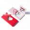 Valentine gift love heart shaped paper cosmetic makeup eye palette packaging bulk sale manufacturer