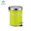 Colored Trash Can Multi-function Foot Pedal Dustbin for House Use