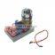DC12V 24V 380кг·см стальной шестеренчатый сервопривод с высоким крутящим моментом для робота-механического рукава