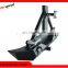 rear bumper with tire carrier fit for jeep wranlger jk