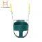 High security hanging chair garden green indoor child plastic swing seat