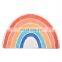 Skymoving Custom Design Super absorbenti microfiber Rainbow Bath Mat