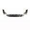 TAKD Brand Perfect Fitment Aerodynamic Carbon Look Front Splitter Accessories Front Bumper Lip for AUDI A4 S4 B9 Sport