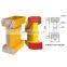 Structure Formwork construction Doka H20 yellow wooden timber beam for concrete pouri