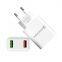 Travel Electric QC3.0 Wall PD USB Type C Fast Charger Quick Charge 3.0 USB Power Charger Adapter Mobile Phone Charger