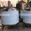 SS304 liquid cream cosmetic homogenizer high shear mixer 316L stainless steel mixing stirring tank with agitator mixer