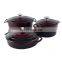 Pre-seasoned cast iron nonstick pots and pans  cookware sets