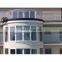 House French Aluminium Frame Arched Windows Design Exterior Large Aluminum Semi Arch Casement Window with Grill