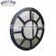 Art fixed circular decorative lighting aluminum frame window