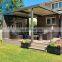 BBQ Party Backyard Automatic Freestanding Aluminium Alloy Gazebo Louver Tent Aluminum Pergola