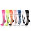 High Quality Large XXL 20-30mmhg Knee High Socks Nylon Unisex Sport Running Compression Socks