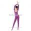 Purple Dance Unitard, Spandex Ballet Unitard