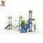 Combine Rock Climbing Children Plastic Slide Playsets Outdoor Playground Equipment for Amusement Park
