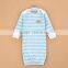 The New Children's Cotton Pajamas Newborn Baby Striped Robe