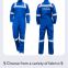 Pure cotton jumpsuit suit for men with high brightness and visibility