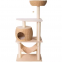 Meow Love Rattan kitten Tower Furniture Plush Cover Sisal Hind Cat Tree Small Fresh Cat Nest Rest Entertainment Exercise