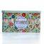 napkin tin boxes,tin box with window,favorable rectangular soap tin