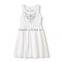 Wholesale 2014 Kids Clothes Cartoon Print Sleeveless Girls Dress Children Summer Dress