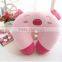 Newest design lovely pink pig shaped cozy U shape neck pillow