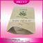 2016 newly custom printing foil lined kraft paper bags for organic food and coffee