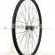 Mountain bike hookless XC offset tubeless ready wide 30mm carbon wheelset clincher pro 29" mtb carbon Asymmetrwheel