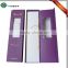 Quality Cardboard hair extension packaging box with hanger
