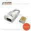 Light Duty Padlock with Removable Re-Keyable Core